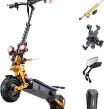 Load image into Gallery viewer, YUME X11+ Electric Adult E Scooter 50 mph 6000 Watt 60 Mile Range Dual Motor 30AH