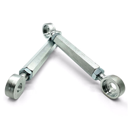 KX112 All Years Adjustable Lowering Links Kit 4 Inches Lower - Soupy's Performance