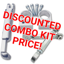 Load image into Gallery viewer, Ninja 300 EX300 All Years Full Lowering Kit Front Rear Adjustable Kickstand Discount Combo Kit - Soupy's Performance