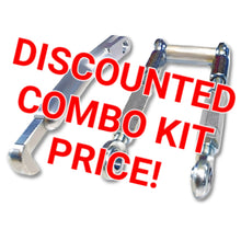 Load image into Gallery viewer, GSXR750 2006-2010 Adjustable Kickstand &amp; Lowering Links Discount Combo Kit - Soupy&#39;s Performance
