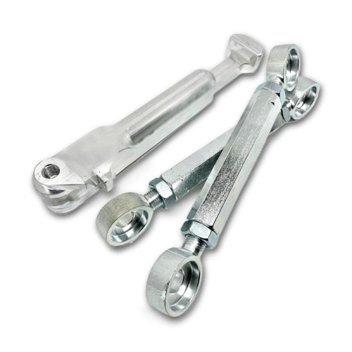 ZX10 2006-2007 Adjustable Kickstand & Lowering Links Discount Combo Kit - Soupy's Performance