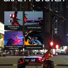 Load image into Gallery viewer, YUME X11+ Electric Adult E Scooter 50 mph 6000 Watt 60 Mile Range Dual Motor 30AH
