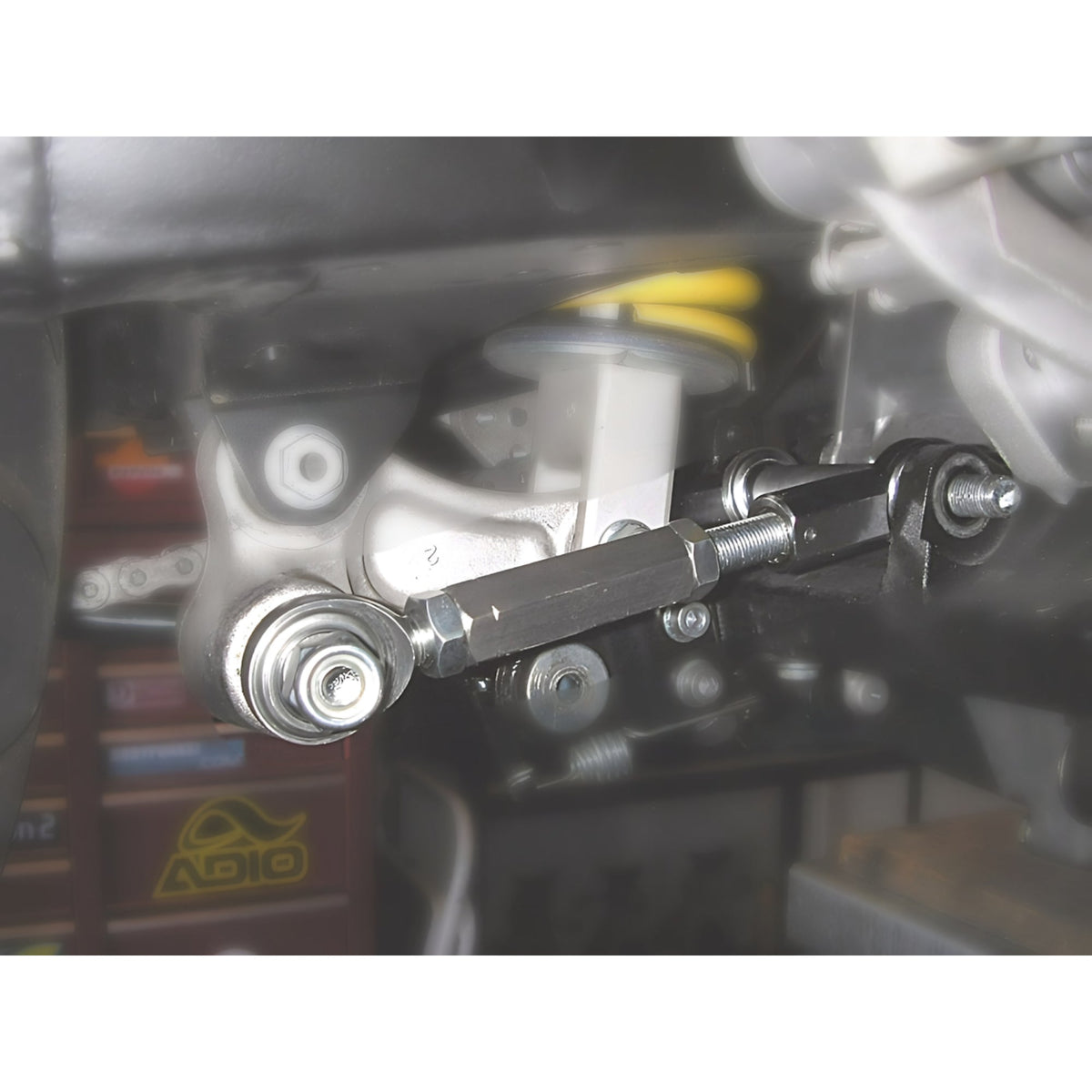 Adjustable Lowering Link Kit Aluminum BlackFor Kawasaki Ninja ZX4R Adjustable Lowering Link Kit Aluminum BlackFor Kawasaki Ninja ZX4R