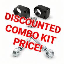 Load image into Gallery viewer, Ninja 250 2008-2014 Adjustable Lowering Links &amp; Front Lowering Discount Combo Kit
