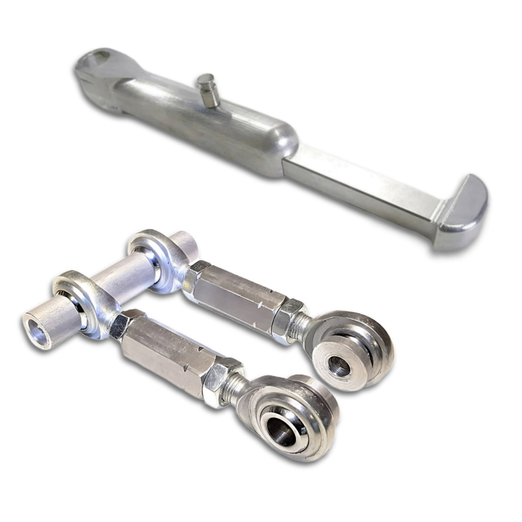 MT-07 All Years Adjustable Kickstand & Lowering Links Discount Combo Kit - Soupy's Performance