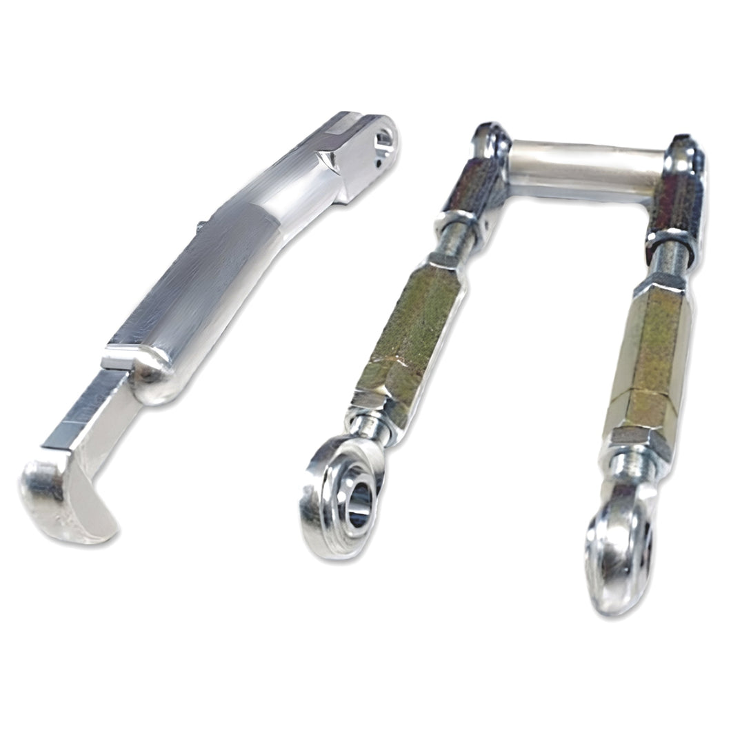 GSXR1000 2007-2008 Adjustable Kickstand & Lowering Links Discount Combo Kit - Soupy's Performance